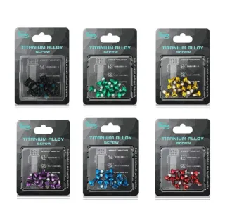 LOTE 12 TORNILLOS COLORES PARA DISCOS FRENO