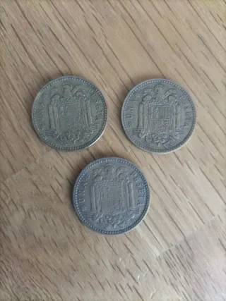 20 Monedas Pesetas Franco1953, 1963...y algún año