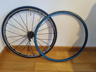 Rueda Mavic con cubierta Michelin