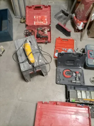 Lote herramientas construcción