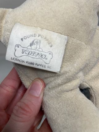 2 Peluches Pound Puppies Originales 80s