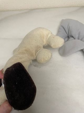 2 Peluches Pound Puppies Originales 80s