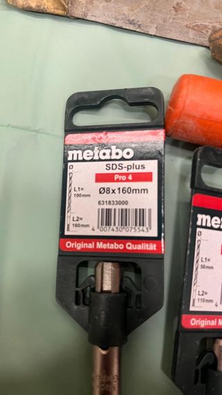 Hilti TE 6-S Martillo Perforador,cabezal  y brocas