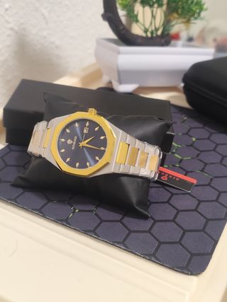 Reloj BINBOND Hombre Oro y Plata