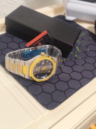 Reloj BINBOND Hombre Oro y Plata