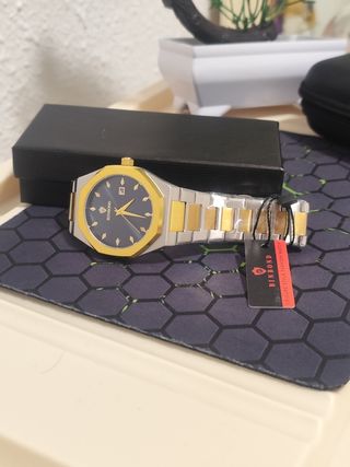 Reloj BINBOND Hombre Oro y Plata