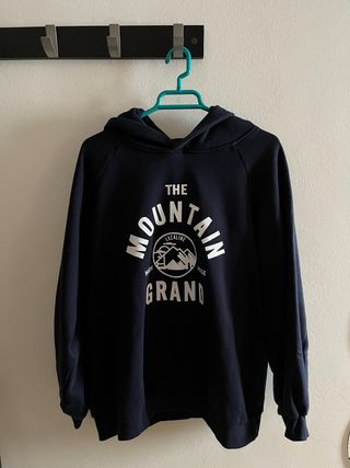 Sudadera oversize azul