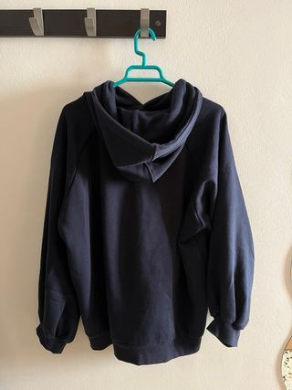 Sudadera oversize azul