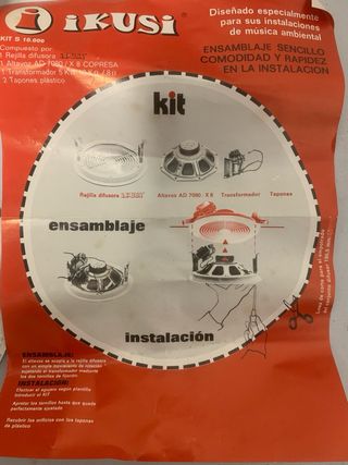 Altavoz Techo Ikusi S-10000