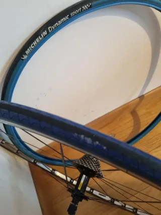 Rueda Mavic con cubierta Michelin