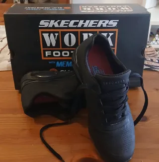 Zapatillas Skechers ESD Foam Mujer Talla 37