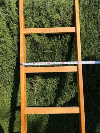 Escalera madera 10 peldaños