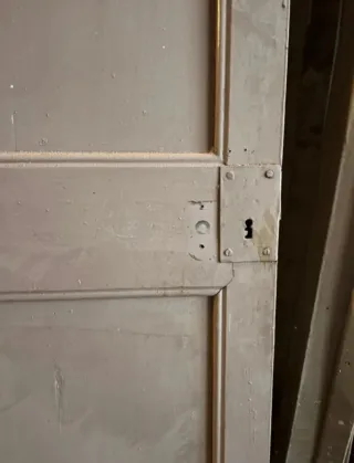 Puerta madera maciza vintage