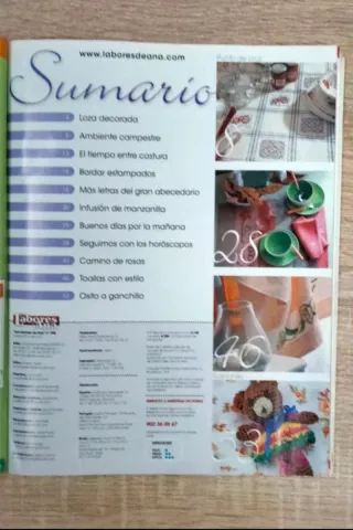 Lote 3 Revistas Album Colección, Labores de Ana.