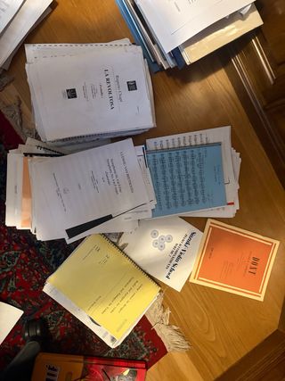 lote Partituras Violín Variadas