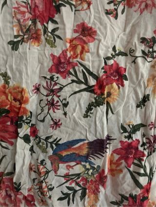 Camisa floral Zara Talla S