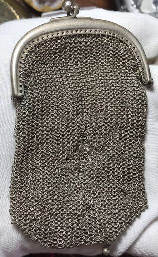 Bolso Plata Malla 60g s.XX + Regalo
