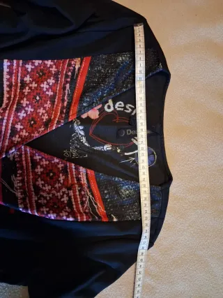 Vestito Desigual nero multicolore