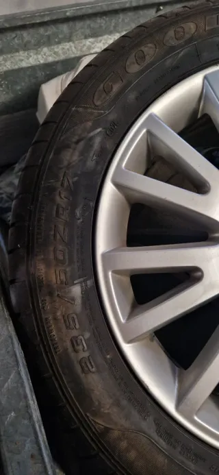 Llantas Audi 17"+ cubiertas Goodyear