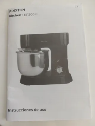 Amasadora Prixton 8L Negra