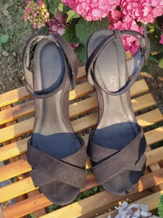 Sandalias fiesta Marypaz negras T.38