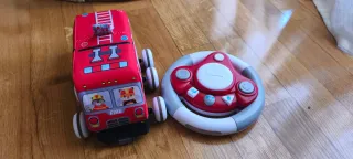 Coche Bomberos Juguete Radiocontrol Suave