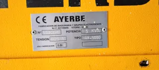 Generador Ayerbe 5KVA
