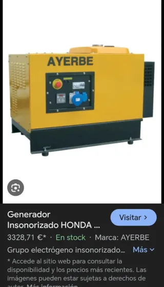 Generador Ayerbe 5KVA