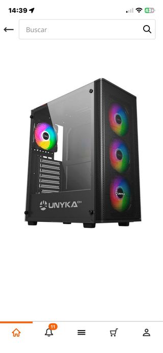 PC Gaming RTX 4060 | Monitor | 32GB RAM | 1 AÑO