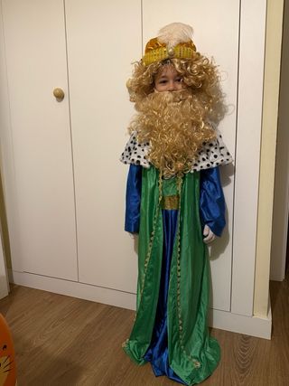 Disfraz Rey Gaspar niño 7 años