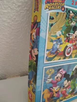 2 Puzzles Mickey y los súper pilotos