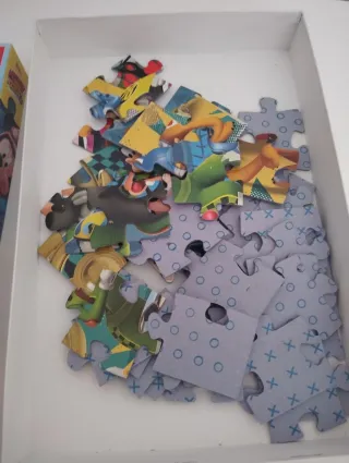 2 Puzzles Mickey y los súper pilotos