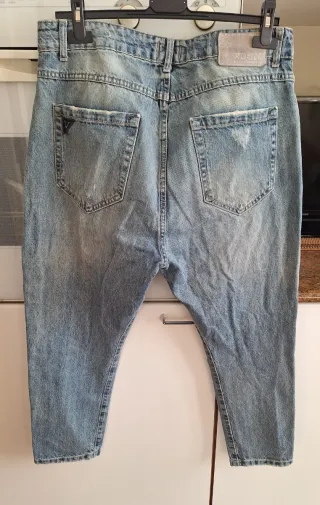 Jeans uomo berna strappati taglia 48