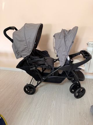 Carro doble Graco a estrenar