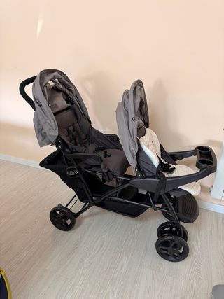 Carro doble Graco a estrenar