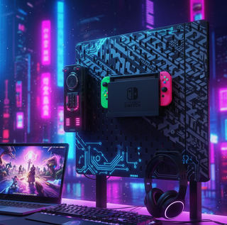 Supporto IKEA Skadis per Nintendo Switch