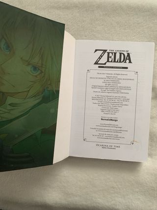 Zelda Ocarina of Time Manga