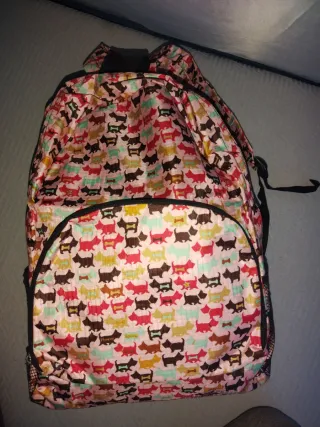 Mochila infantil con estampado de perros