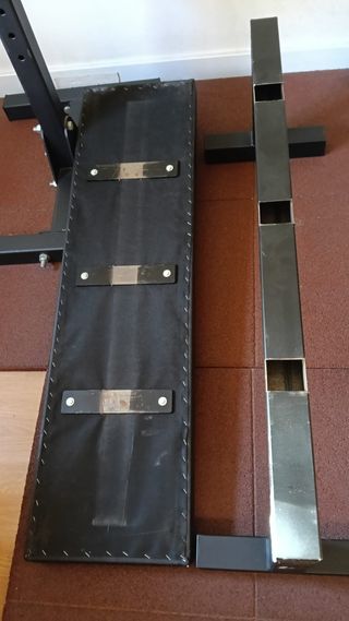 Banco Plano Gimnasio Negro