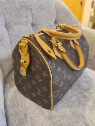 Borsa Louis Vuitton Marrone e Oro