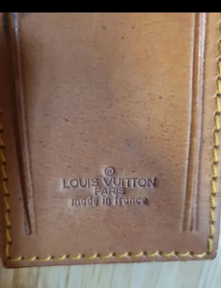 Louis Vuitton porta indirizzo in pelle