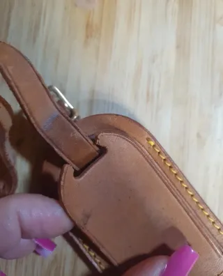 Louis Vuitton porta indirizzo in pelle