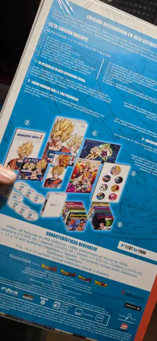 Dragon Ball Z Películas Blu-ray Coleccionista