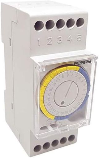 Perry - Interruptor horario Diario con Reserva-2 D