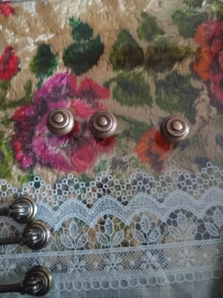 Lote tiradores metal antiguos