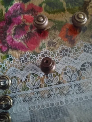 Lote tiradores metal antiguos