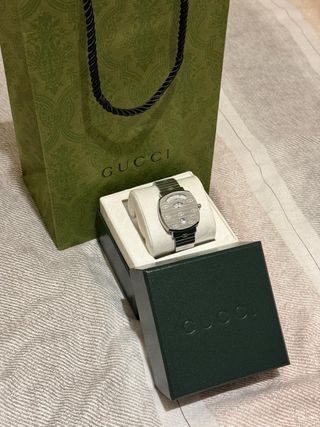 Gucci Grip 35mm YA157401 Argentato