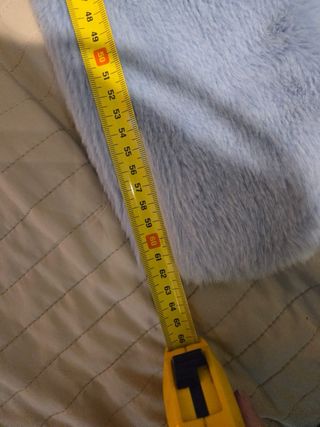 Abrigo pelo azul Orsay nuevo