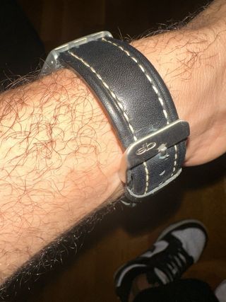 Reloj Cronógrafo Plata y Negro