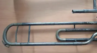 Trombón de pistones Rott antiguo